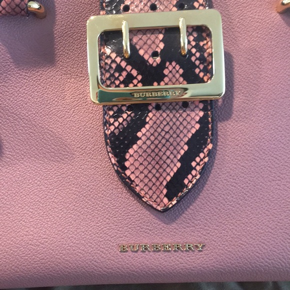 Sold NWT Burberry Buckle Handbag - Picture 7 of 8